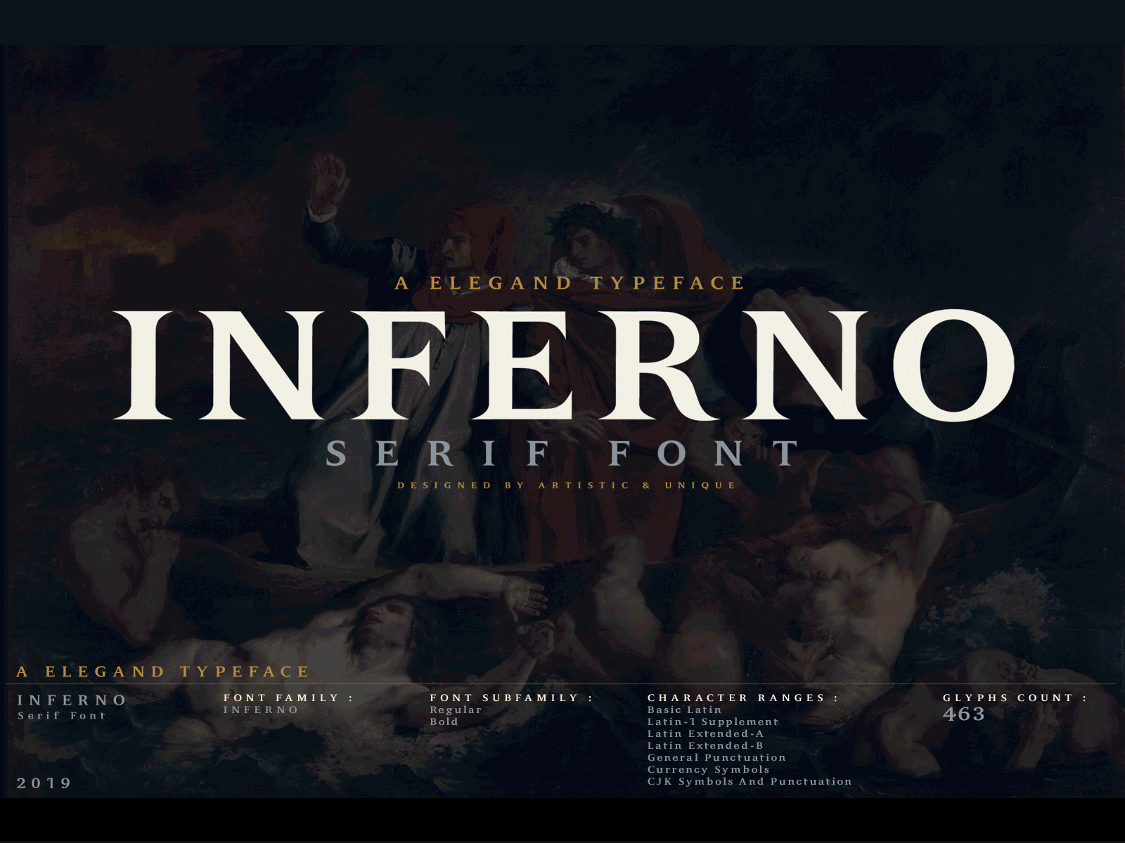 INFERNO branding creative creative market design design element elegant font font design font family graphic design inferno opentype serif serif font serif typeface type art typeface typeface design typogaphy typography art vector