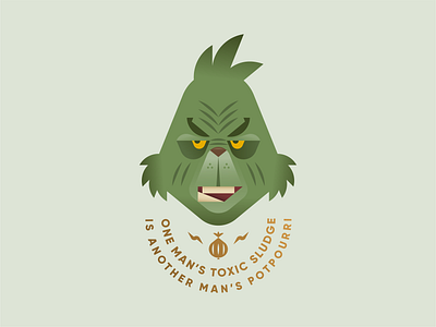 Merry Christmas! christmas cindy lou dr. seuss geometric green grinch illustration jim carrey logo onion quote who