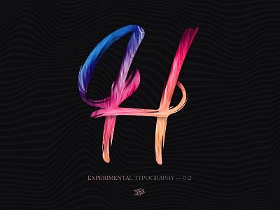 H letter • EXPERIMENTAL TYPOGRAPHY art brush clean colorful dark design grabient gradient illustrator letter liquid minimal oil paint photoshop sketch text typography vector wrapping paper