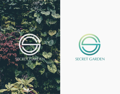 Secret Garden branding design garden graphic design letters logo logo design secret