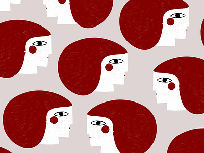 Pattern illustration pattern women