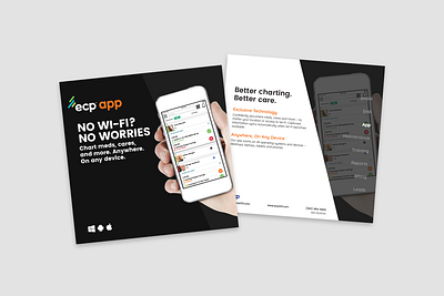 App Brochure app design print