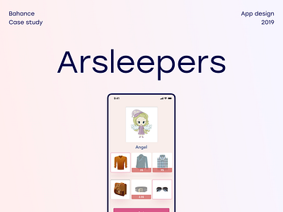 Arsleepers ar children design interface kids mobile ux