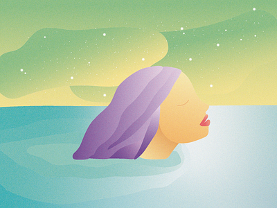 Estate adobe illustrator design doodle gradients illustration illustrator minimal ocean summer vector