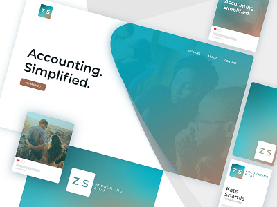 ZS Accounting branding ui