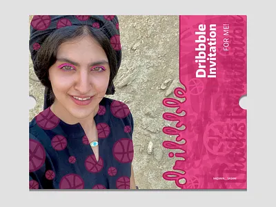 Hi Dribbblers! branding design dribbble dribbble invite illustration invitation love photography photoshop start