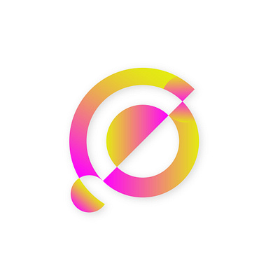 THE PINK AND YELLOW branding concept design designer following graphics illustration logo trending typography vector