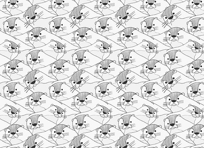 Dec 23 19 pattern otter pattern patterns tile