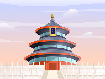 Beijing illustration