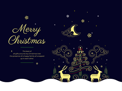 Merry Christmas illustration merrychristmas poster vector xmas xmas card