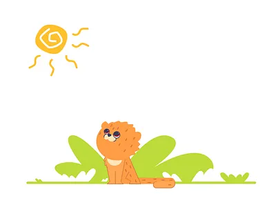 baby chettah animal cat cheetah pet