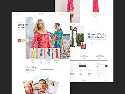 Beulah Store UI brand design inspiration lookbook ui ui design ux ux design web web design