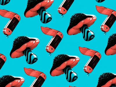 Holidays art freaky holidays illustration mikkalinin thriller