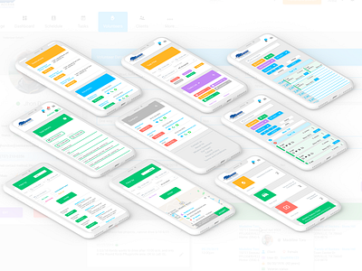 Senior Access mobile app design perfectorium ui ux web