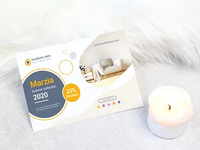 New Arrival Furniture Promotional Postcard Template furniture postcard template furniture promotional postcard modern furniture postcard new furniture postcard