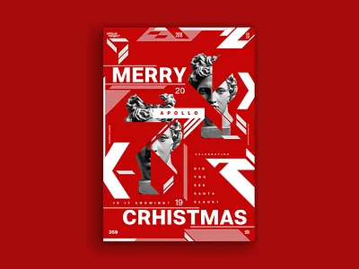 Merry Christmas Poster #359 visual communication