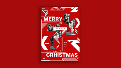Merry Christmas Poster #359 visual communication