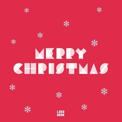 Merry Christmas! custom typography illustration logo logotype merry christmas type typography wordmark