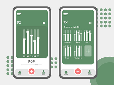 FX UI app audio audio fx design designer fx ui uidesign ux uxdesign