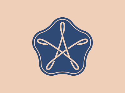 Letter A 📌 Logo for Sale accessory aroma beauty clothes cord cosmetic dress fashion flower knitting letter logo monogram perfume real estate rope stamp star style vogue