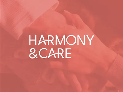 Harmony & Care Case Study app design case study creative direction icon design logo design print material startup visual identity webdesign