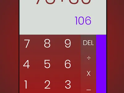 #dailyui day 004 calculator ui calculator dailyui dailyuichallenge design front end development graphic graphicdesign newbie photoshop ui uidesign uiux web web design webdesigner website