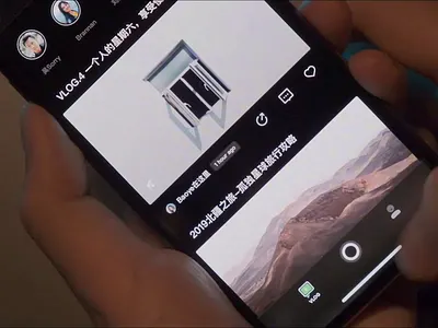 Video Shoot App Demo app camera demo origami prototype rec shoot swipe video