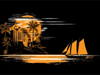 Moonlight Mosque abstract allah arab arabic backdrop background beach cityscape concept copyspace eps file holiday illustration islam islamic moon moonlight mosque mosques