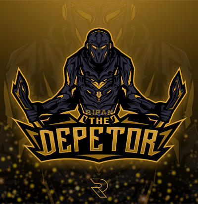 DEPETOR logo Avaible For sale amazing awesome logo branding esport esportlogo gaming graphic design illustration mascot logo robotlogo