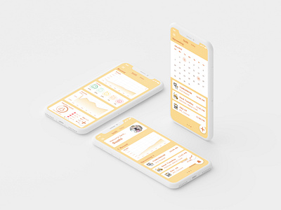 Pawlife three main screens app design graphicdesign uidesign uiux