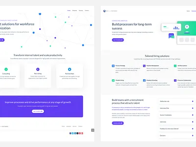 Blucore Partners - Simple website layout branding design illustration layout design ui ux web web design webdesign website