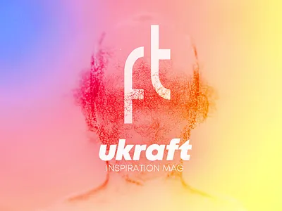 ukraft mag concept branding design digital design digital logo logo logo design logodesign logotype modern logo tech logo
