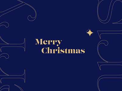 Merry Christmas ✨ branding christ christmas design holidays icon identity illustration letter logo logotype star typography