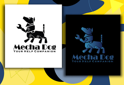 Logo Design - Mecha Dog brand brand design brand identity branding branding design company logos creative design design graphic design icon icon design illustration illustrator logo logo design logo type logodesign logos logotype vector