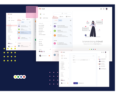 Redesign GMAIL app design design art designer flat gmail identity illustration ilustrator ui ui ux design ui design ui. ux uidesign ux ux design web webdesign website