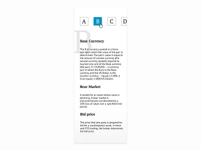 UI/UX Glossary for mobile design icon typography ui ux web website