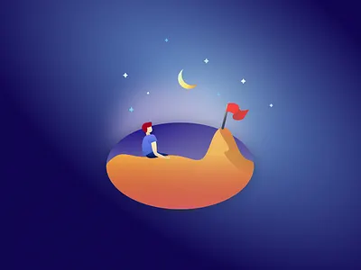 Goal ! (Night) illustration
