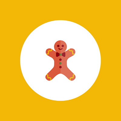 100 days of vector illustration day 86 100 days of illustration 100daychallenge 100days adobe illustrator christmas design detail illustration gingerbread gingerbread man illustration vector vector illustration