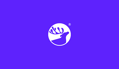 Caribou Logo animal brand branding caribou deer growth logo nature startup symbol wild
