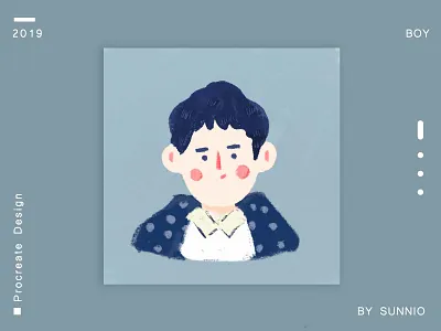 Character design illustration procreate 插画