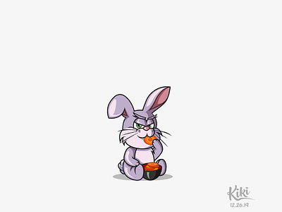 Bun Treats bunnies bunny carrot cartoon character christmas graphics illustration mascot vector