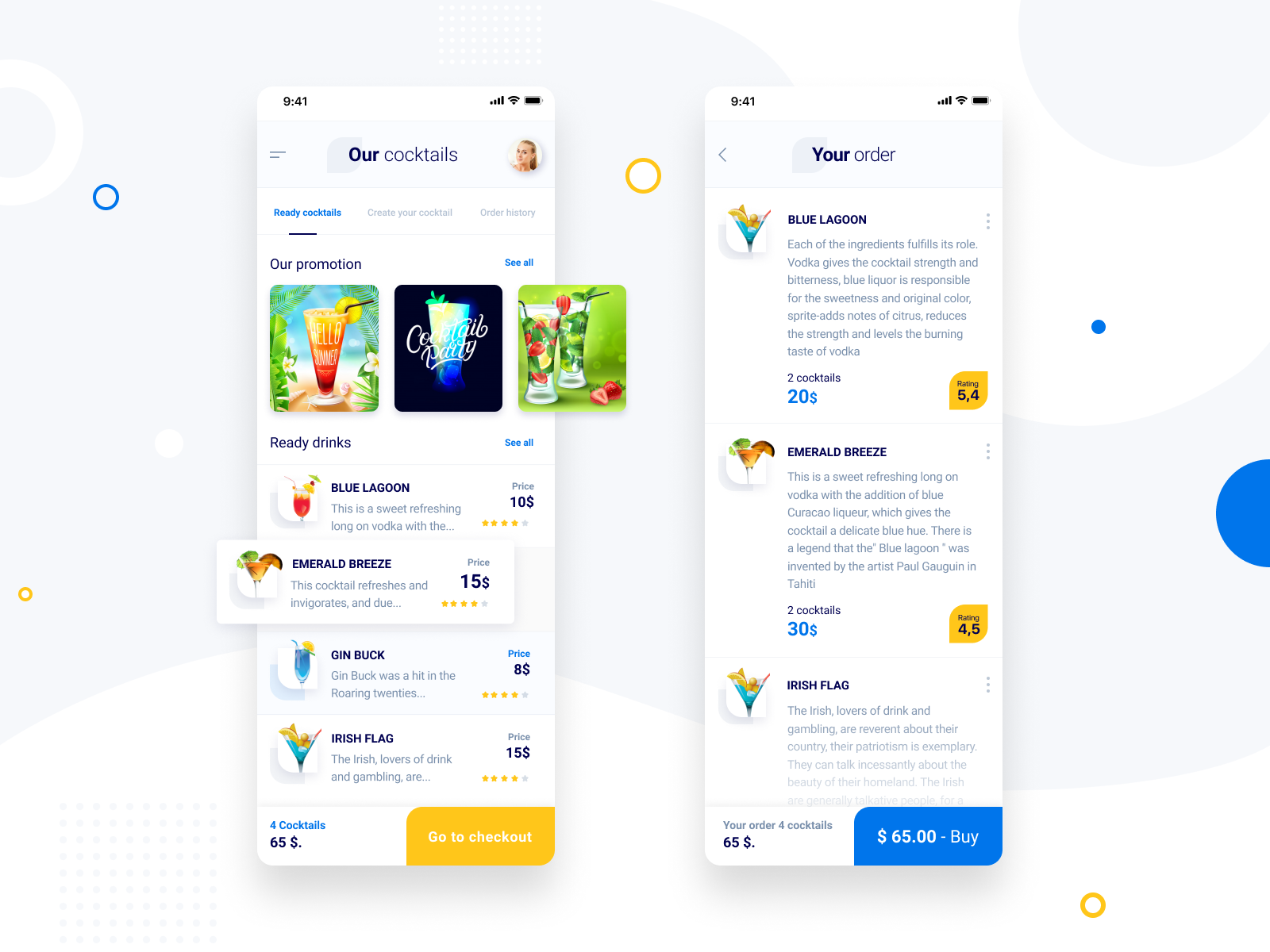 Example of App Concept Design — Starter