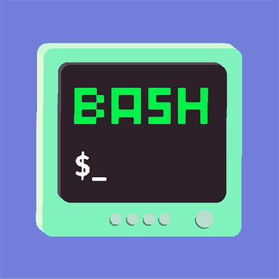 Bash Pixelated bash icon linux pixel