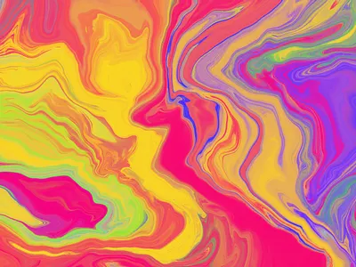 Earth abstract colorful digitalart marbling procreate procreateapp