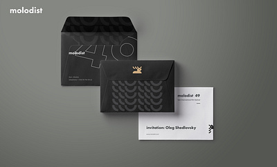 Envelope design for film festival branding cinema design envelope festival invitation logo typography