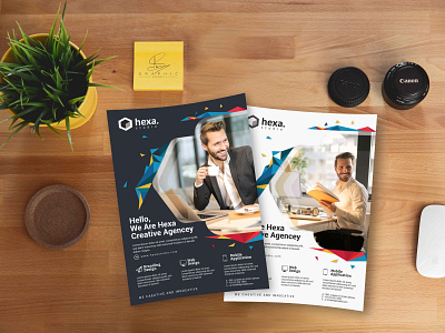 Modern Business Flyer branding brochure business flyer corporate design corporate flyer flyer flyer design flyer template graphic design print design