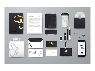 Black X ellence logo mockup africa african african american african animals african woman black branding business corporate corporate identity design gold gold foil golden icon illustration logo luxury modern vector