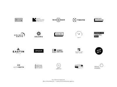 60 Editable Minimalist Logos V2