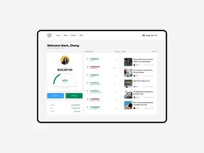 Investment Dashboard dashboard