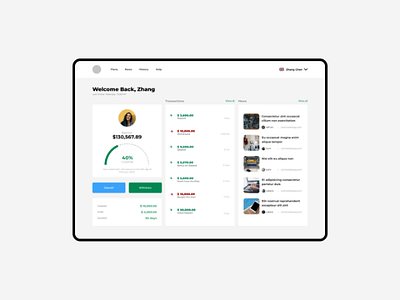 Investment Dashboard dashboard